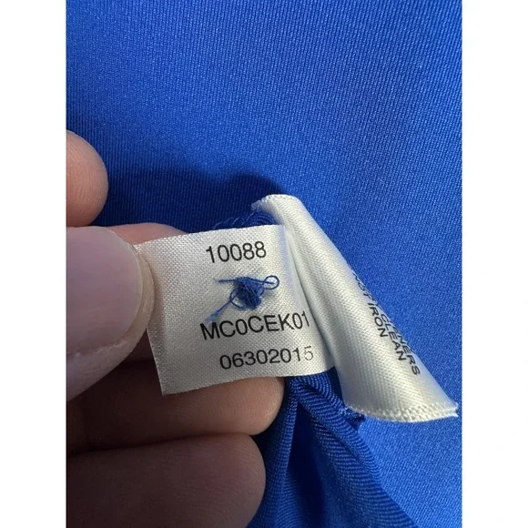 Peter Millar Polo Shirt Mens XL Royal Blue Summer Comfort E4 Performance CBA - Picture 7 of 7